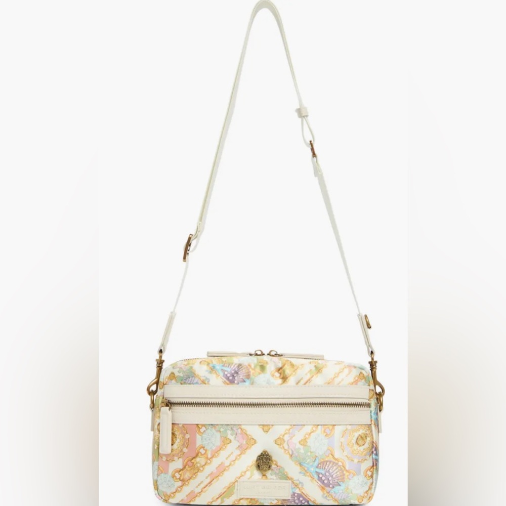 Kurt Geiger recycled Crossbody Bag with Gold Hardware